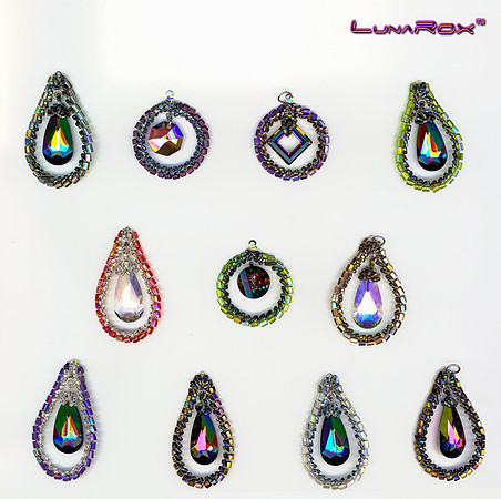 Wire-Wrapped Pendants - Newer Design