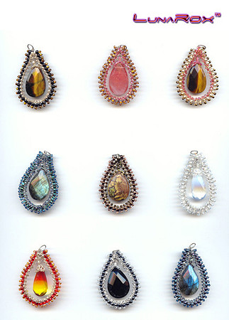 Wire-Wrapped Pendants - Original Design