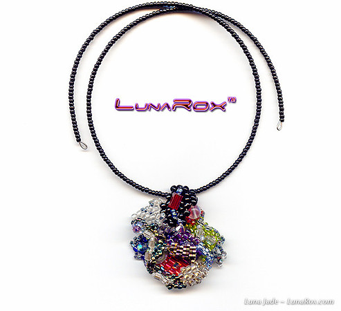 Sculptural Beaded Necklace