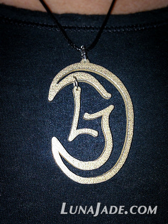 LJ Moon Logo Pendant.